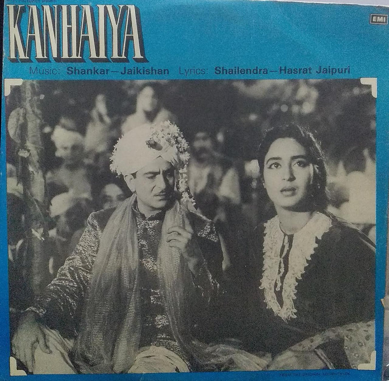 "Kanhaiya" — Bollywood LP vinyl record cover