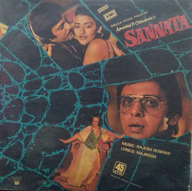 "Sannata" — Bollywood LP vinyl record cover