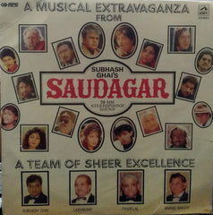 "SAUDAGAR" Hindi vinyl LP
