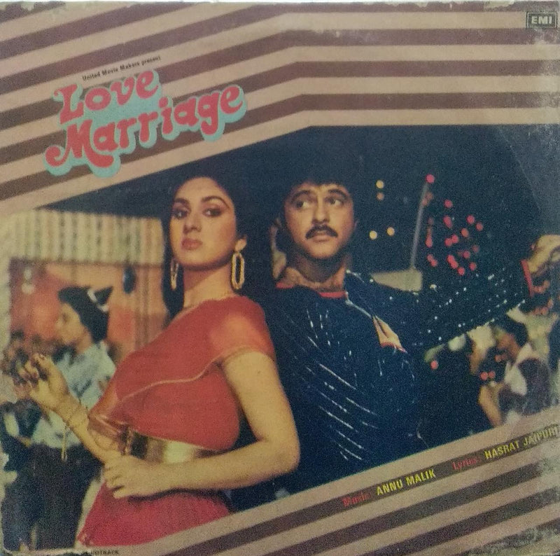"Love Marriage" — Bollywood LP vinyl record cover