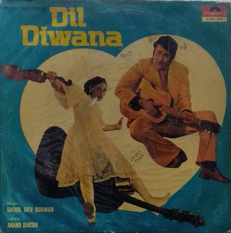 "Dil Diwana " — Bollywood LP vinyl record cover