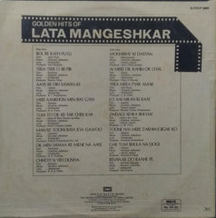 "GOLDEN HITS OF LATA MANGESHKAR" Hindi vinyl LP