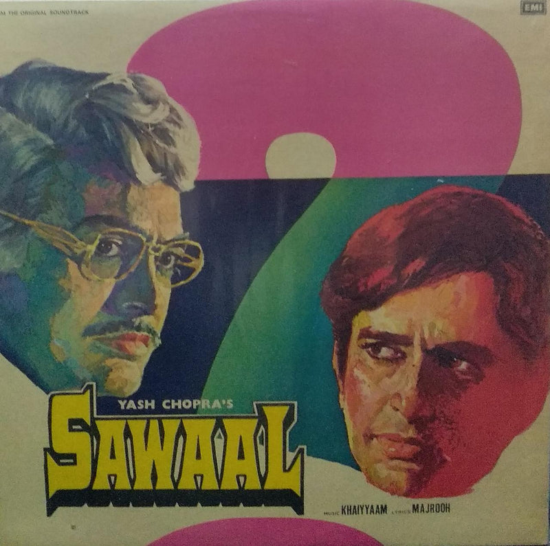 "Sawaal" — Bollywood LP vinyl record cover
