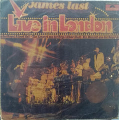 "JAMES LAST LIVE IN LONDON" English vinyl LP