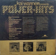 "KAI WARNER-POWER HITS" English vinyl LP