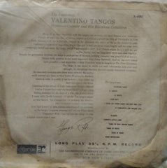 "THE PASSIONATE VALENTINO TANGOS" English vinyl LP