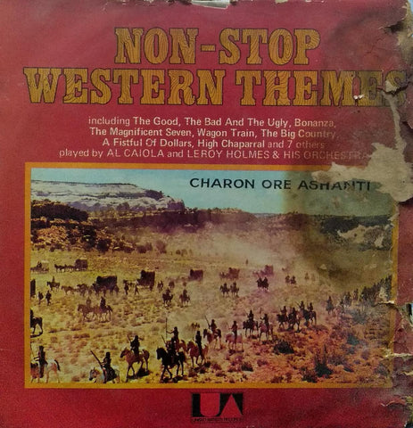 "NON-STOP WESTERN THEMES" English vinyl LP