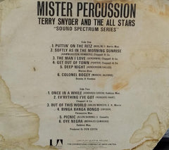 "TERRY SNYDER MISTER PERCUSSION" English vinyl LP