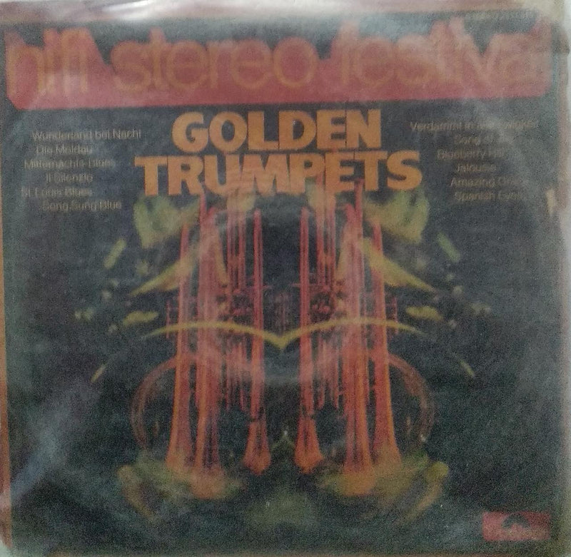 "Golden Trumpets" — LP vinyl record cover