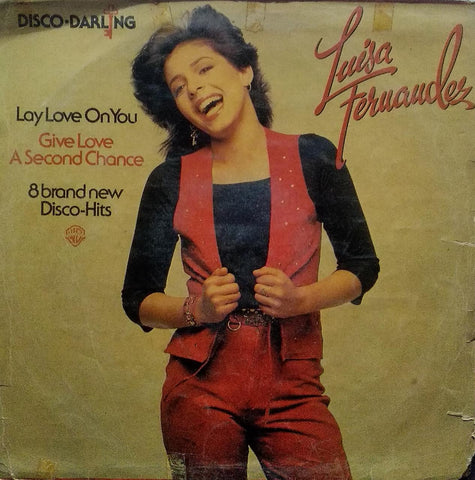 "DISCO DARLING LUSIA FERNANDEZ" English vinyl LP