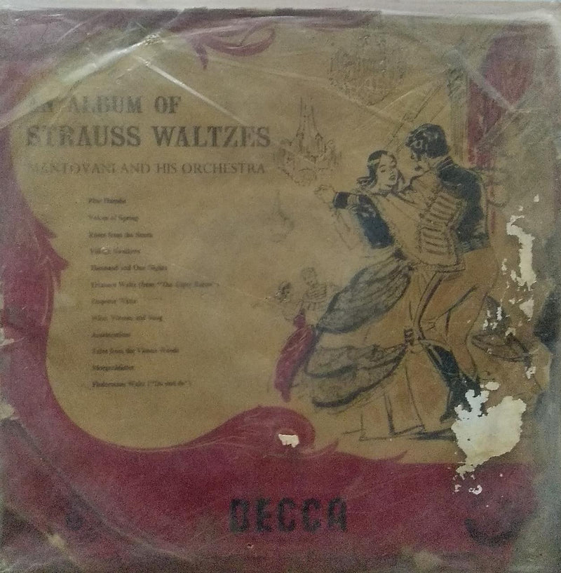 "My Album Of Strauss Waltzes" — LP vinyl record cover