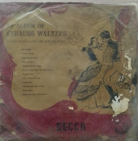 "MY ALBUM OF STRAUSS WALTZES" English vinyl LP