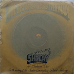 "SHOLAY" Hindi vinyl LP