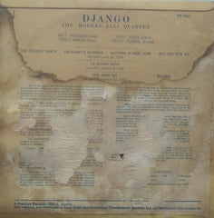 "DJANGO THE MODERN JAZZ QUARTET" English vinyl LP