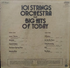 "101 STRINGS ORCHESTRA PLAYS BIG HITS OF TODAY" English vinyl LP