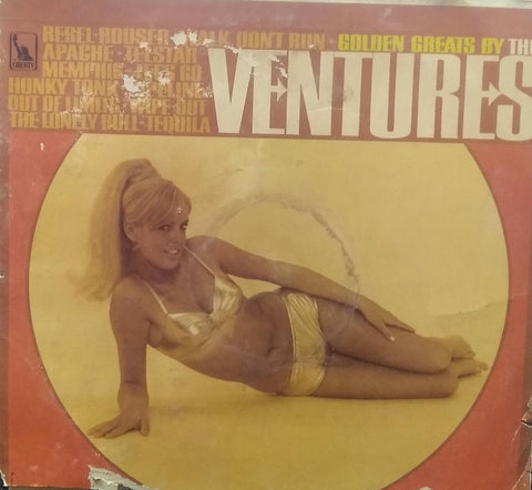 "THE VENTURES GOLDEN GREATS" English vinyl LP