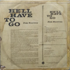 "JIM REEVES HE'LL HAVE TO GO" English vinyl LP