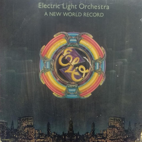 "ELECTRIC LIGHT ORCHESTRA A NEW WORLD RECORD" English vinyl LP