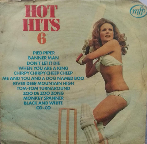 "HOT HITS NO. 6" English vinyl LP