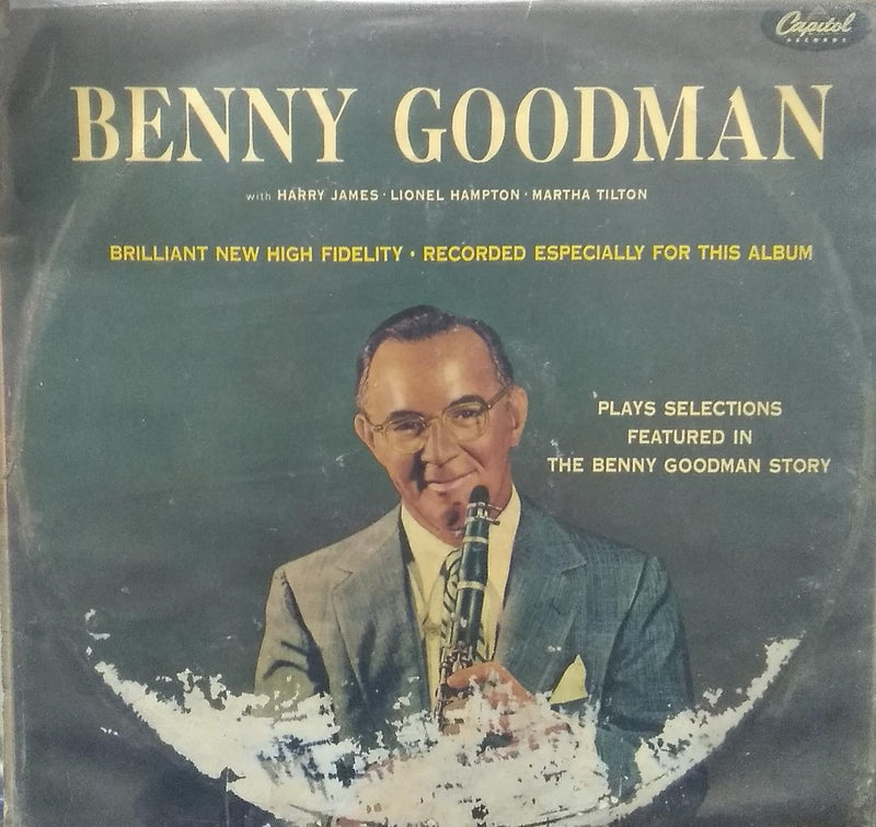 "Benny Goodman" — LP vinyl record cover