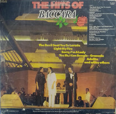 "THE HITS OF BACCARA" English vinyl LP