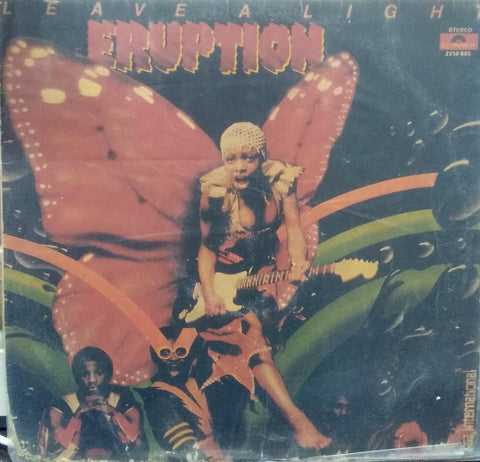 "ERUPTION LEAVE A LIGHT" English vinyl LP