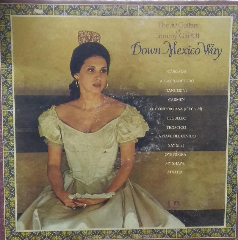 "Down Mexico Way" — LP vinyl record cover