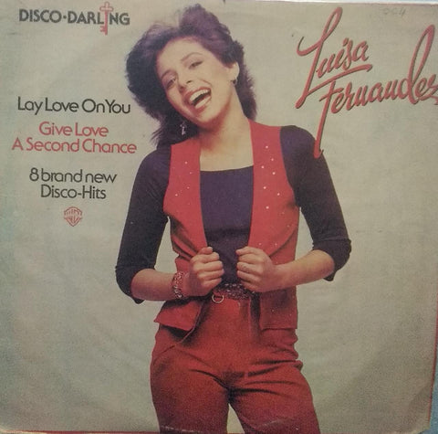 "DISCO DARLING LUISA FERNANDEZ" English vinyl LP