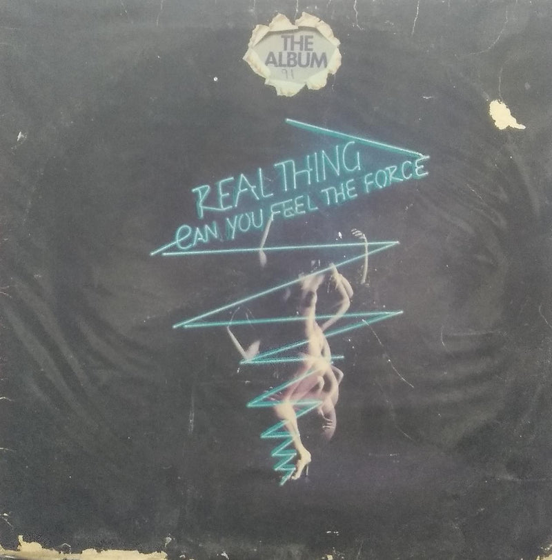 "Real Thing Can You Feel The Force?" — LP vinyl record cover