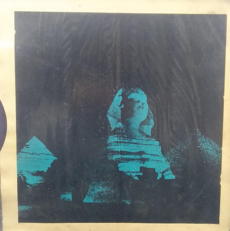 "Pyramids And Sphinx Here History Began" — LP vinyl record cover