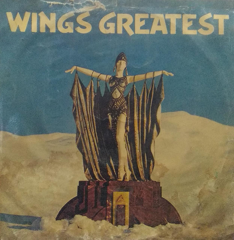"Wings Greatest" — LP vinyl record cover