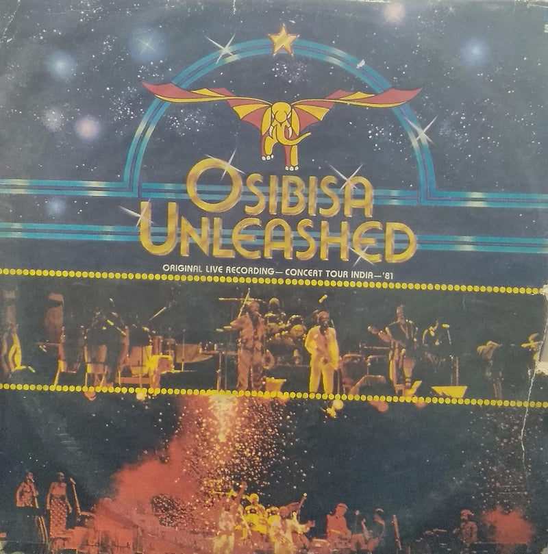 "Osibisa Unleashed" — LP vinyl record cover