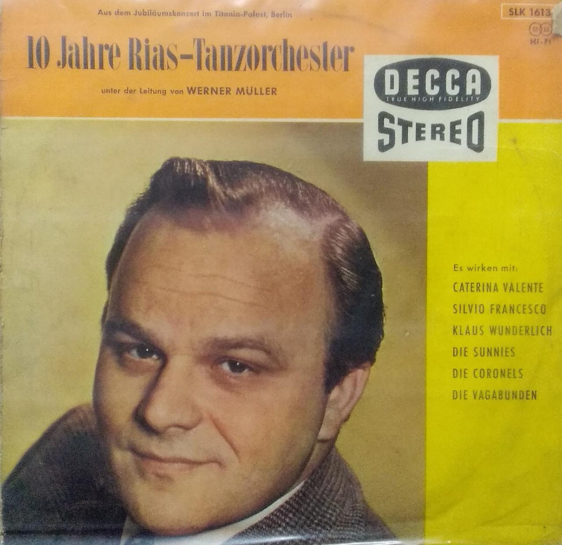 "10 Jahre Rias Tanzorchester" — LP vinyl record cover