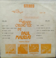 "PAUL MAURIAT MAMY BLUE" English vinyl LP