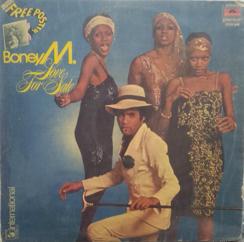 "Boney M Love For Sale" — LP vinyl record cover