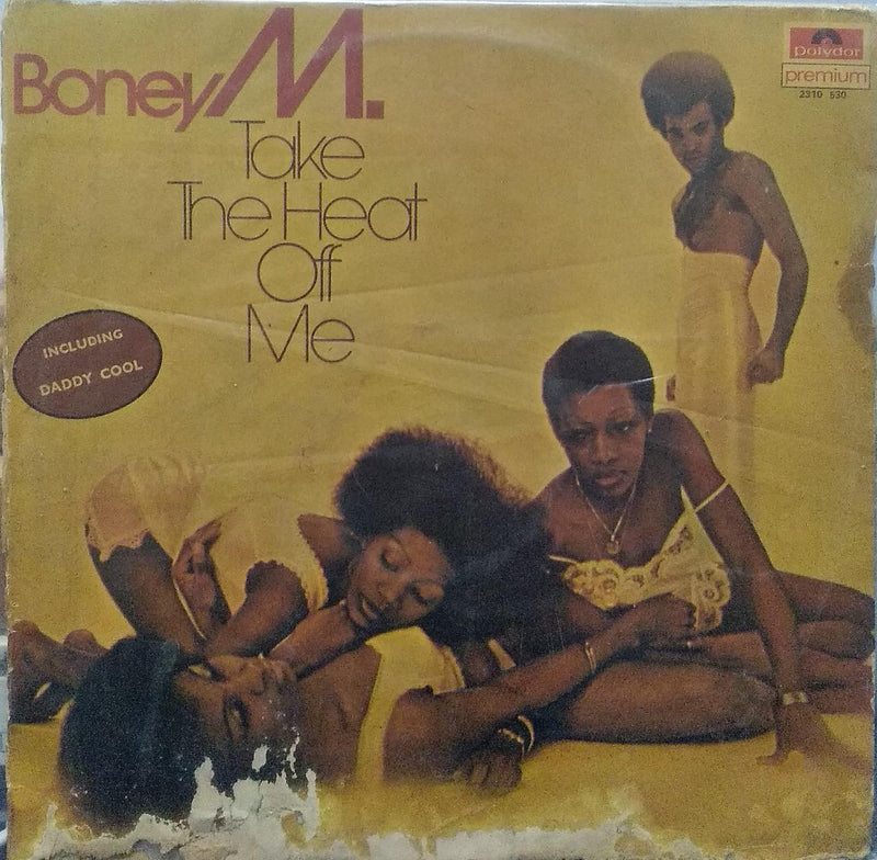 "Boney M Take The Heart Off Me" — LP vinyl record cover