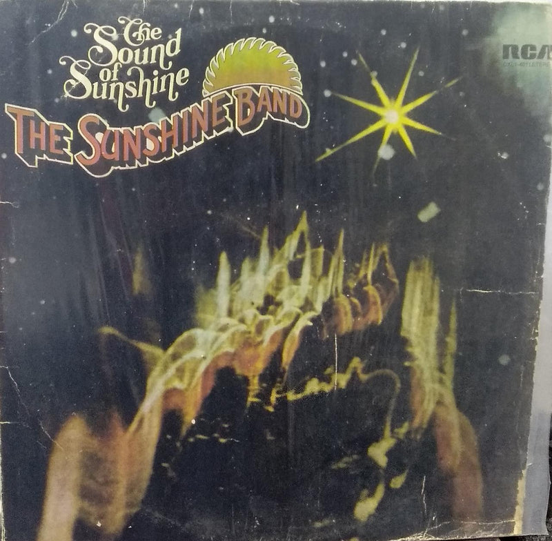 "The Sounds Of Sunshine The Sunshine Band" — LP vinyl record cover
