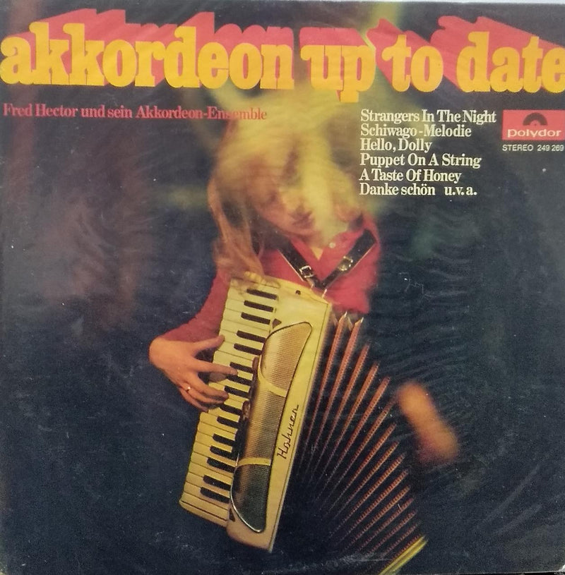"Accordeon Up To Date" — LP vinyl record cover