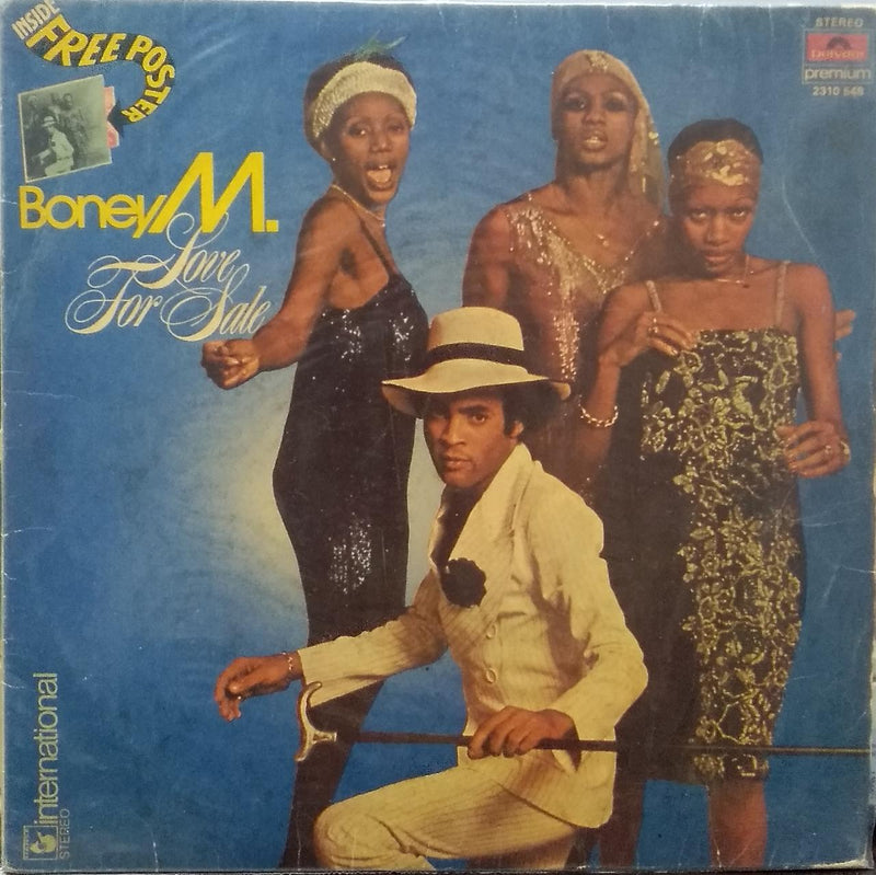 "Boney M Love For Sale" — LP vinyl record cover