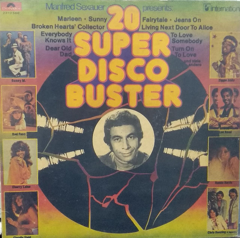 "20 Summer Disco-Buster" — disco LP vinyl record cover