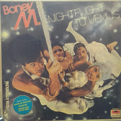 "BONEY M NIGHTFLIGHT TO VENUS" English vinyl LP