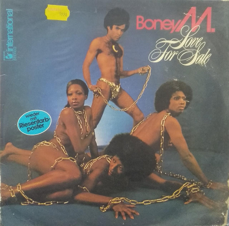 "Boney M Love For Sale" — LP vinyl record cover