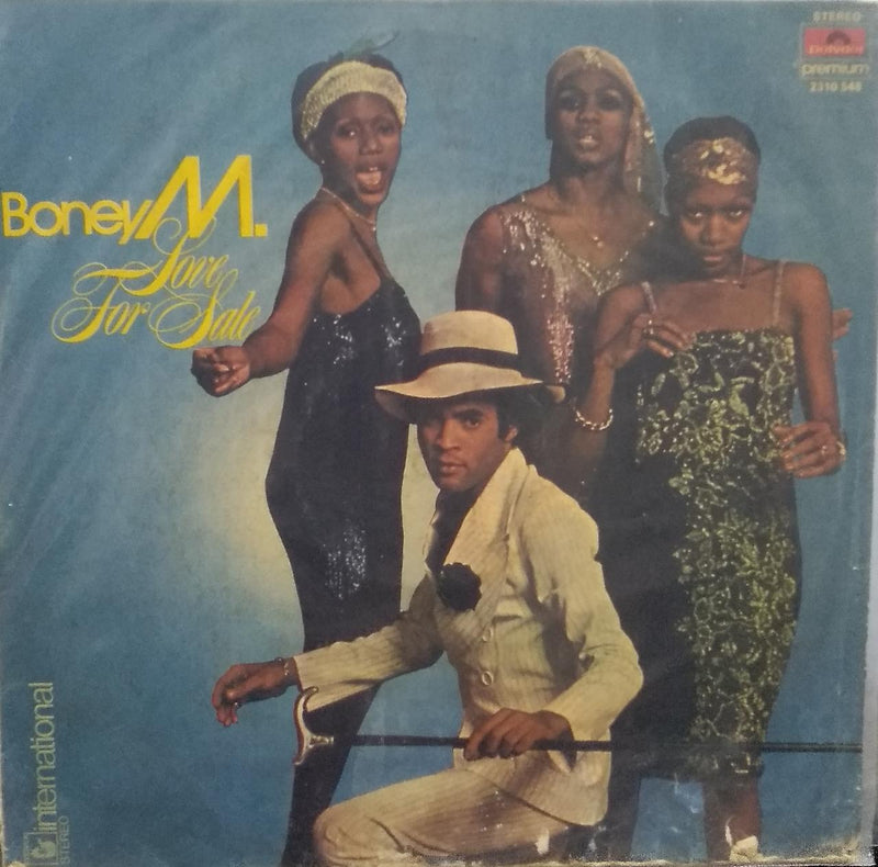 "Boney M Love For Sale" — LP vinyl record cover
