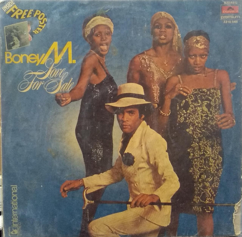 "Boney M Love For Sale" — LP vinyl record cover