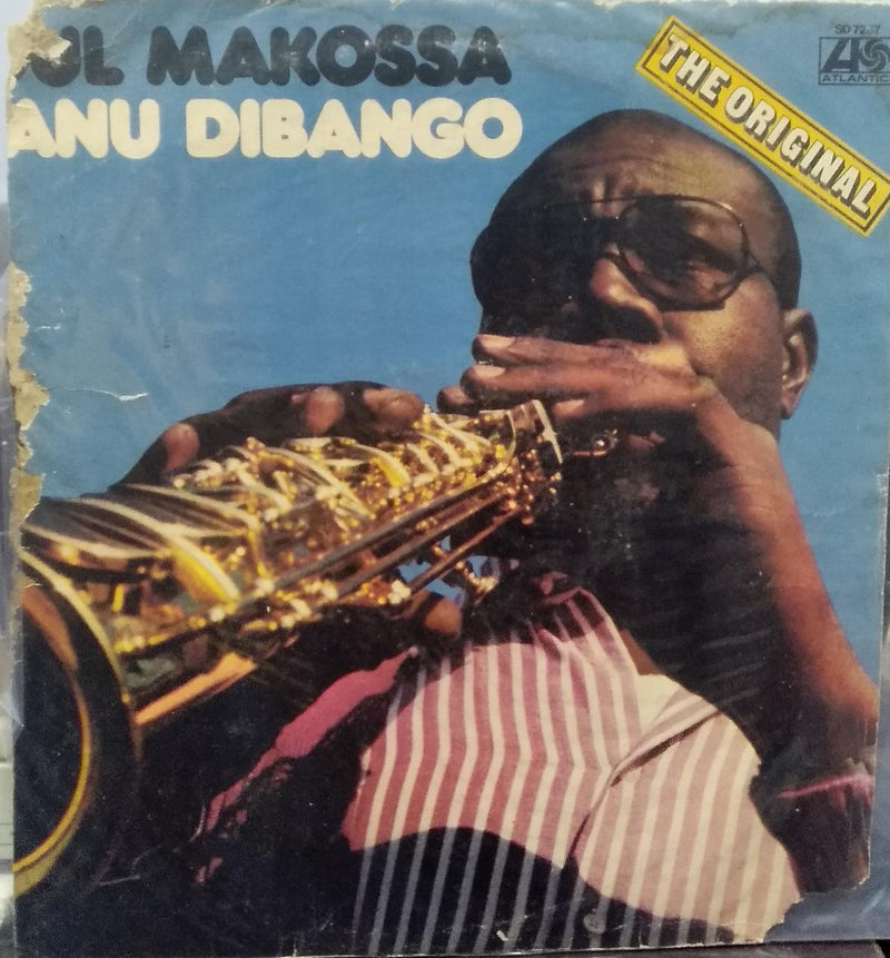 "Soul Makossa Manu Dibango" — LP vinyl record cover