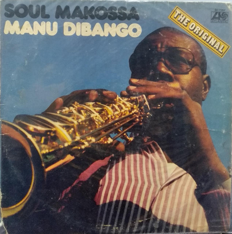 "Soul Makossa Manu Dibango" — LP vinyl record cover