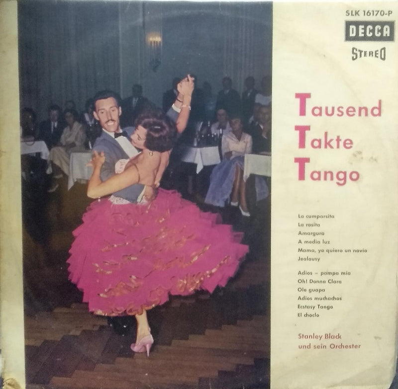 "Thousend Takte Tango" — LP vinyl record cover