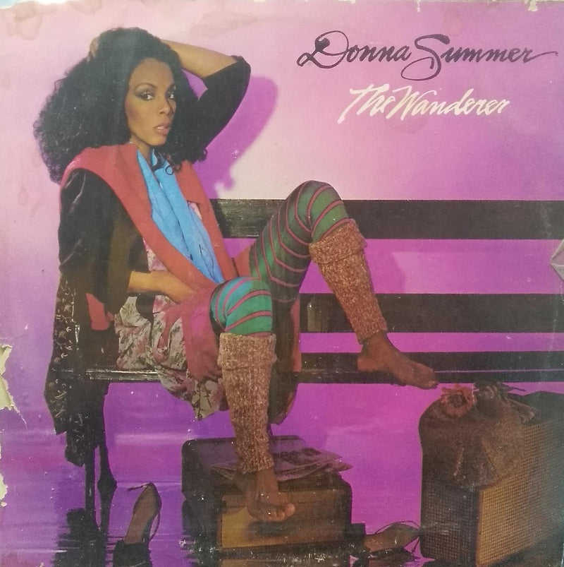 "Donna Summer The Wanderer" — LP vinyl record cover