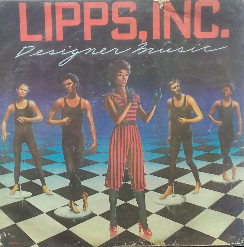 "Lipps,Inc. Designer Music" — LP vinyl record cover