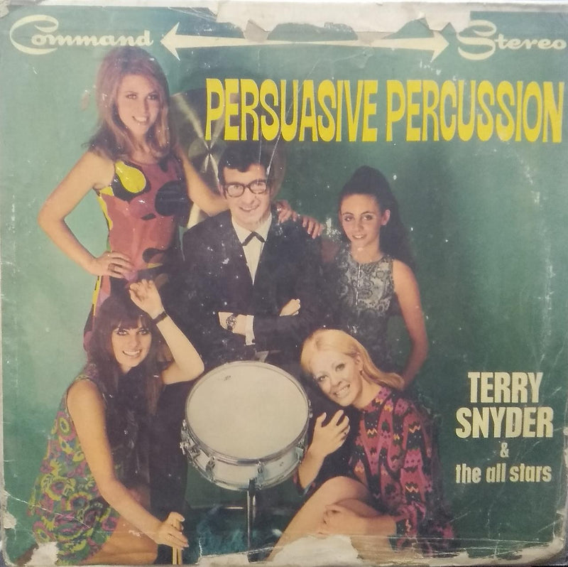 "Persuasive Percussion" — LP vinyl record cover